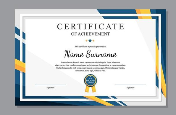 Certificates